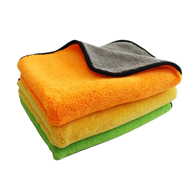 Double Microfiber Towel