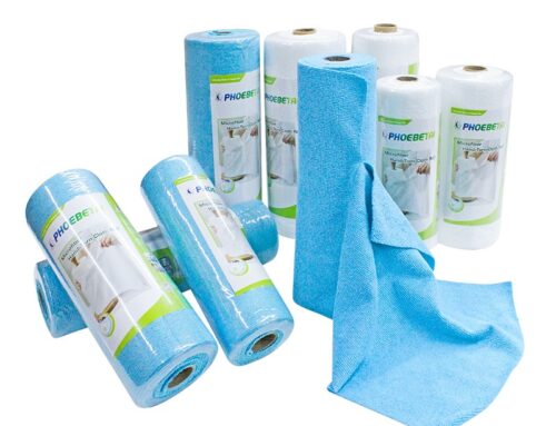 microfiber multipurpose hand-torn cleaning cloth roll